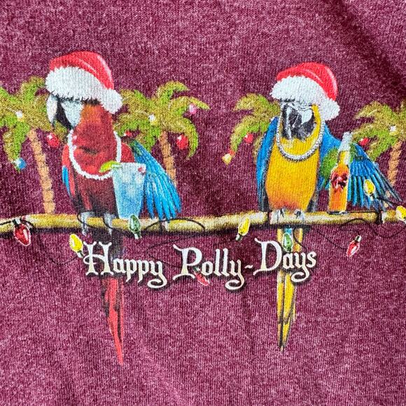 BOCA Island Wear T-Shirt Drinking Birds Happy Polly Days Funny Graphic Women’s M - Picture 2 of 8